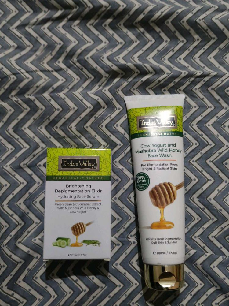 Indus Valley Natural Range Serum And Wash
