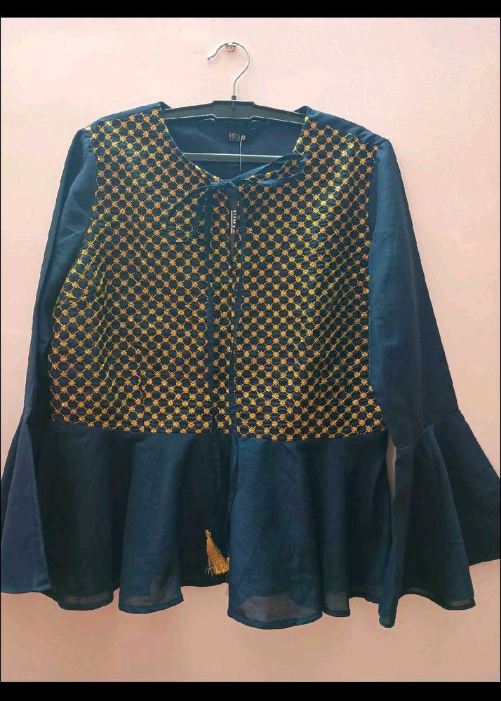 Ethnic Peplum Top