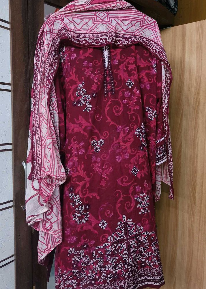 Pure Cotton Pakistani Dress