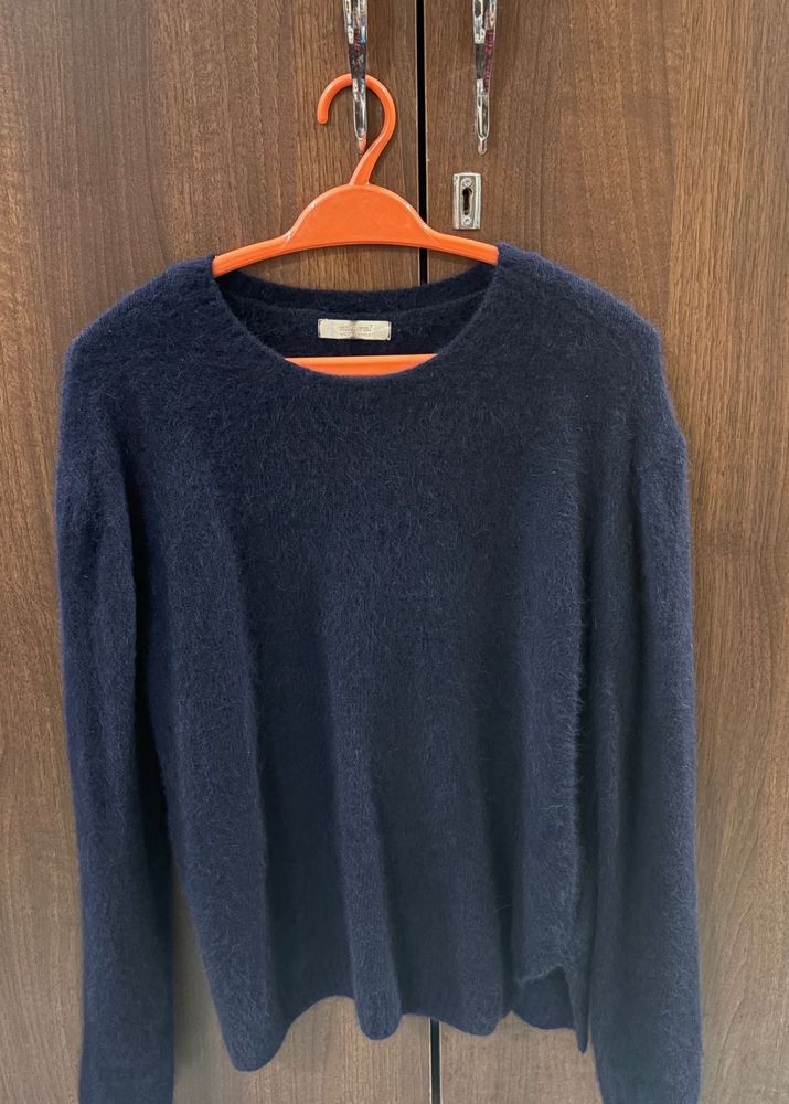 Cozy Blue Pullover Sweater