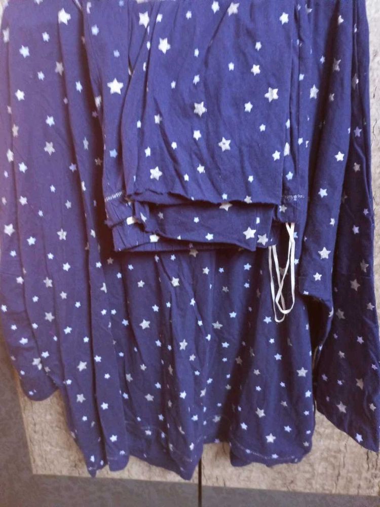 Starry Blue Night suit Set