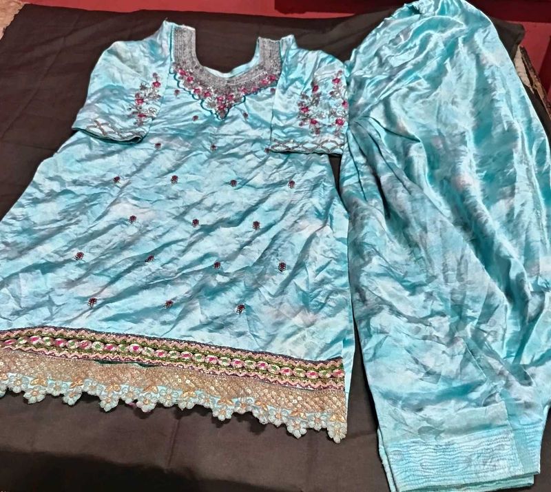 Elegant Patiyala Suit Salwar Set