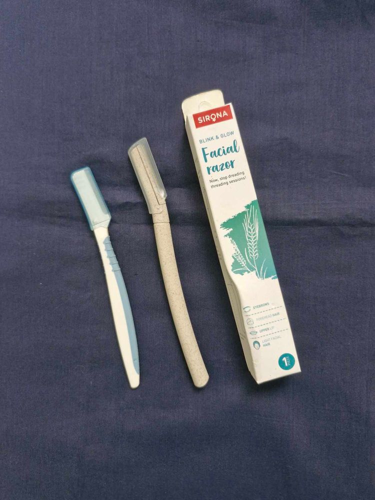 2 New Facial Razors