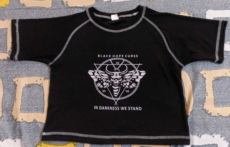 Black Graphic Tee