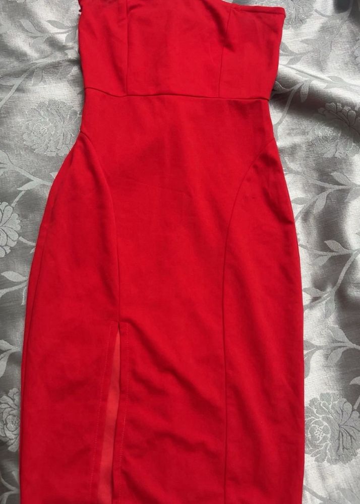 Red Bodycon Mini Dress