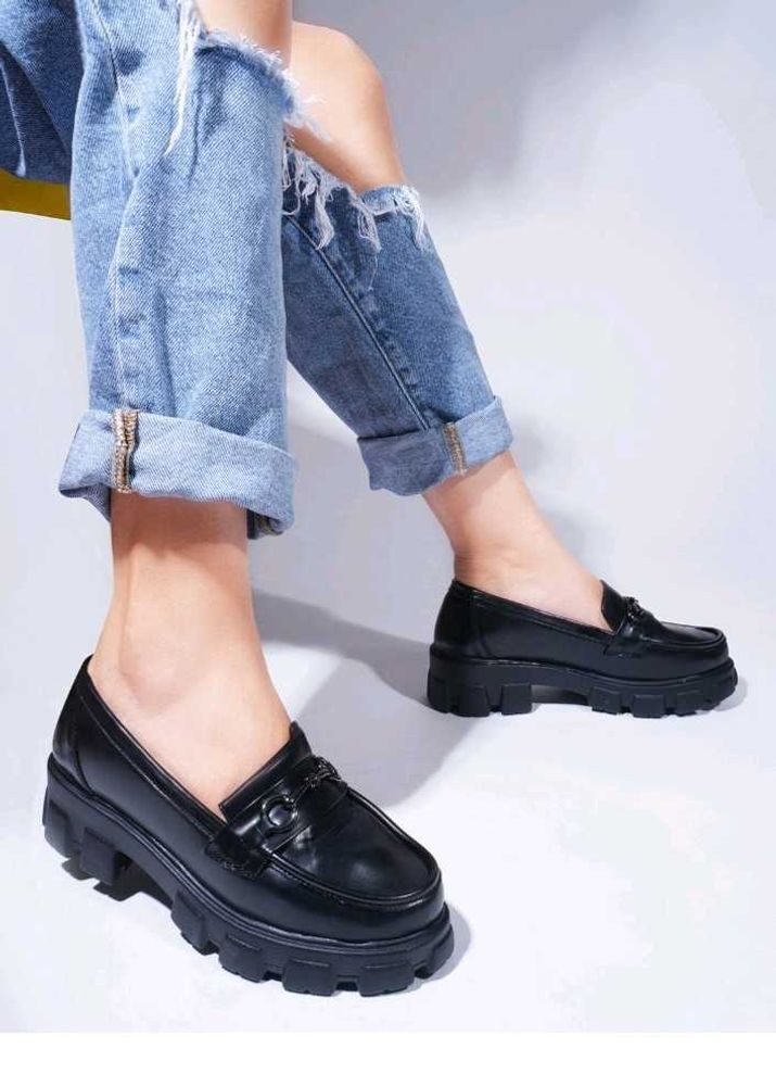 Buckled Heeled Horsebit Loafers