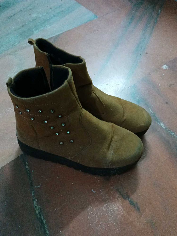 Brown Ankle Boots