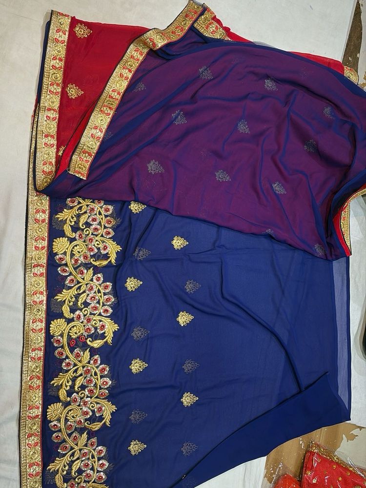 handwork saree