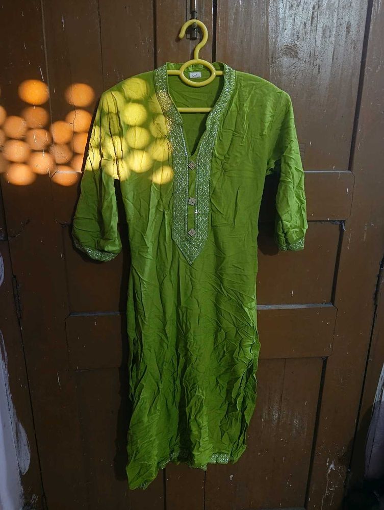 Olive Green Kurti