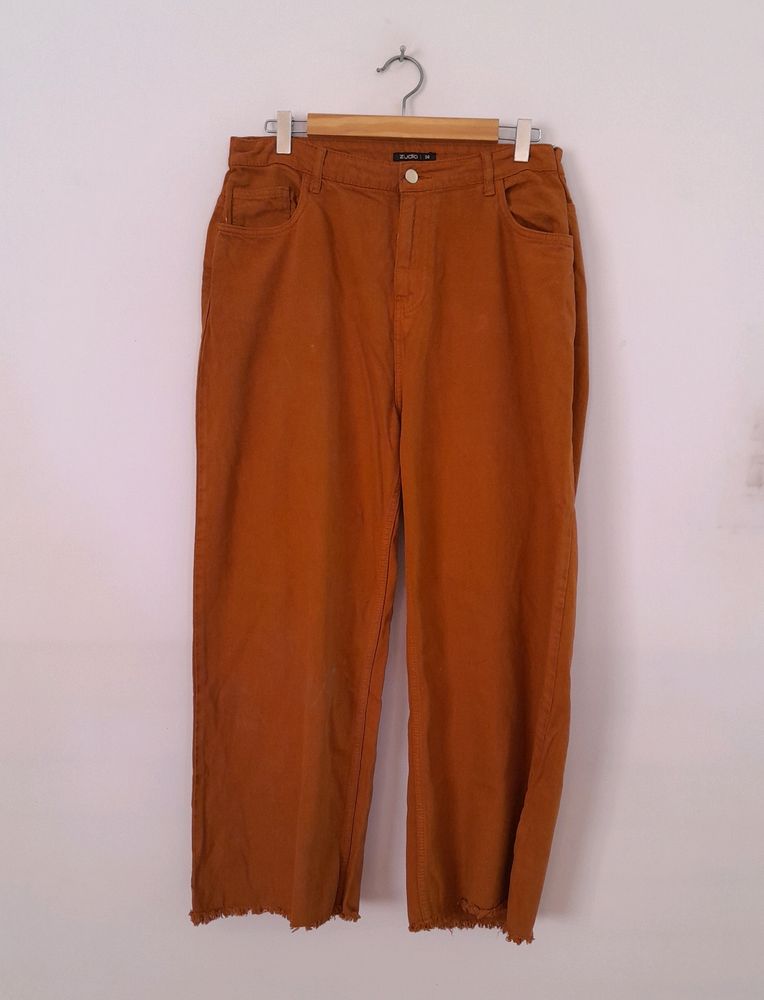 Rust Color Jeans (Women&#39;s)