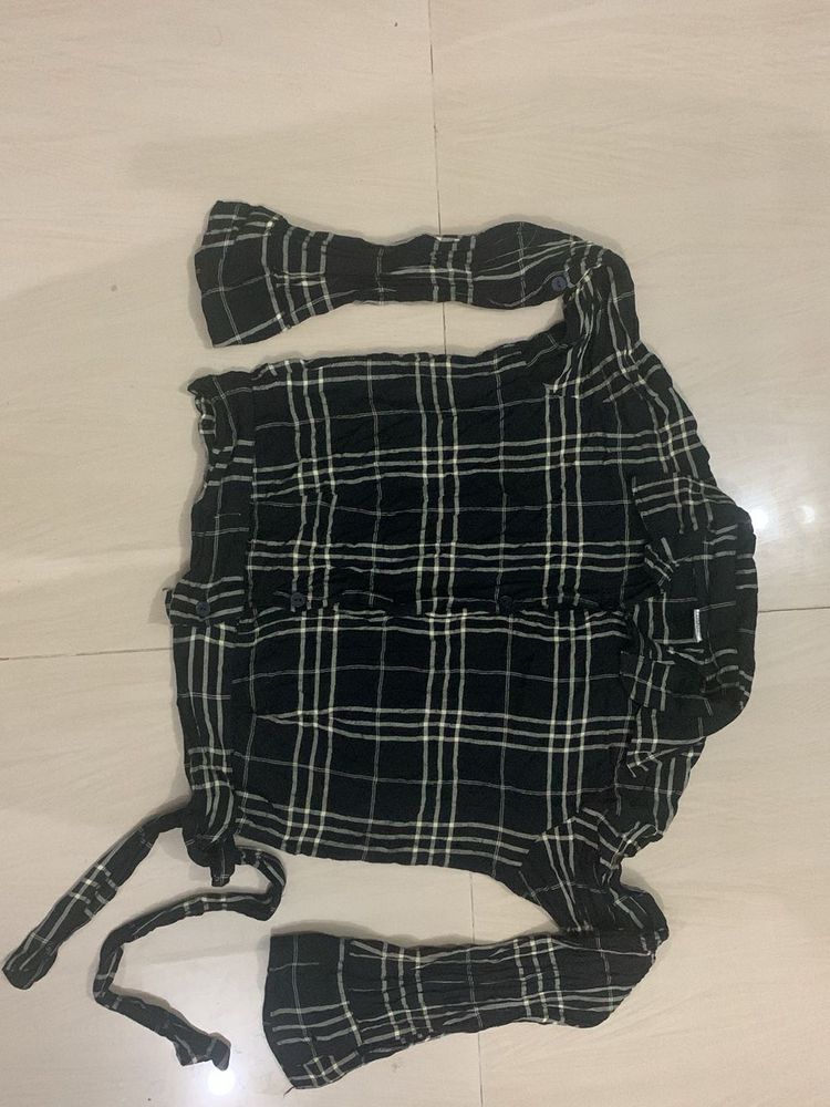 Checkered Flannel Shirt