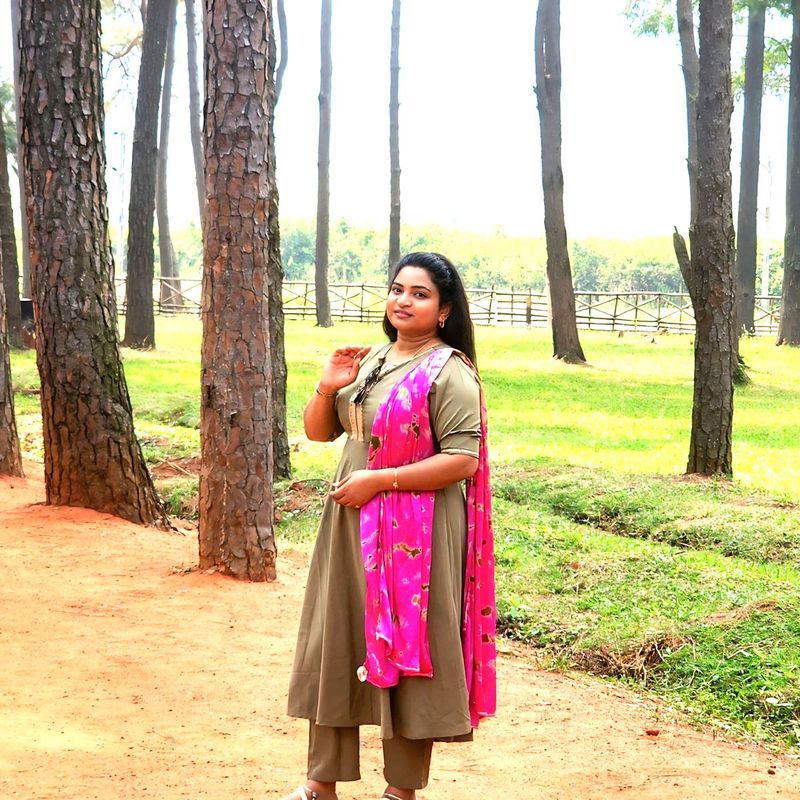 Olive Green Kurta Suit