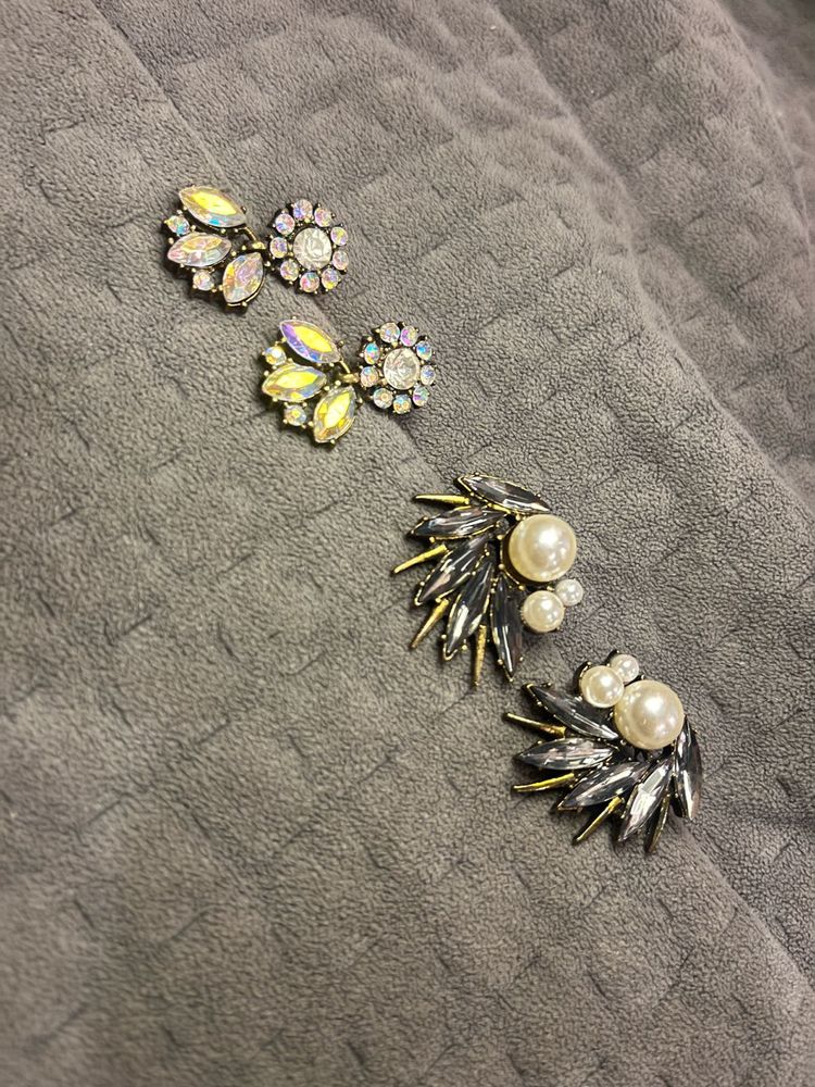 Multicoloured Gems Earrings