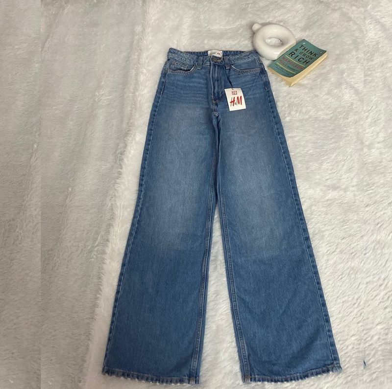 H&amp;M Wide Leg Jeans