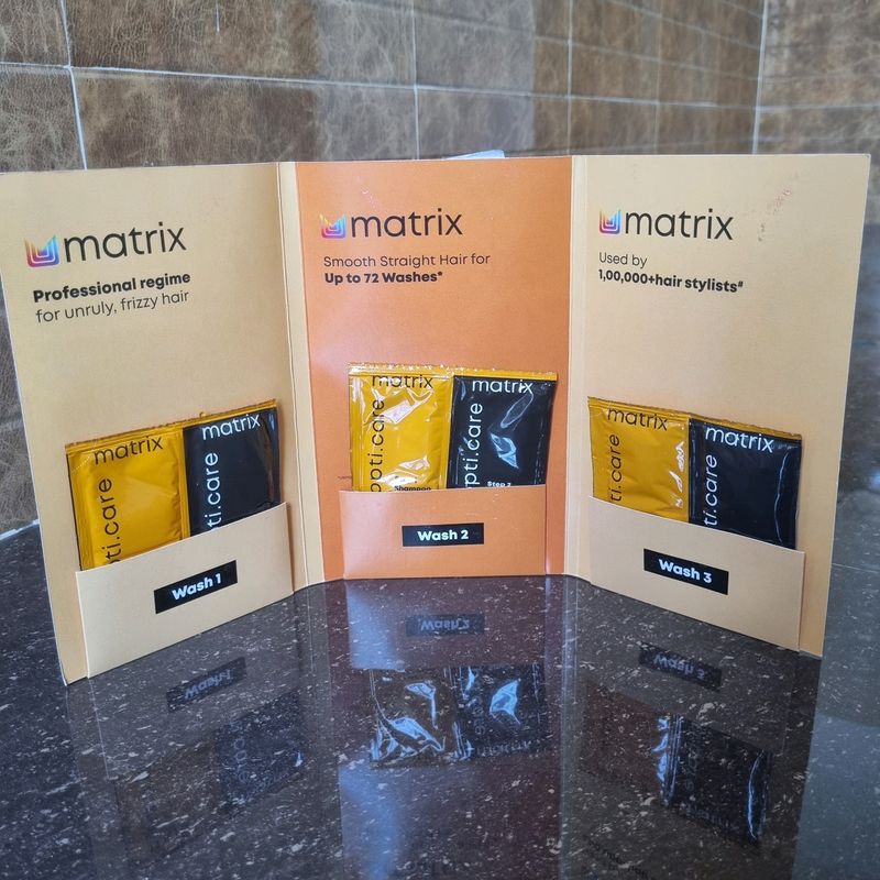 Matrix Shampoo &amp; Conditioner Sachet Sample Size
