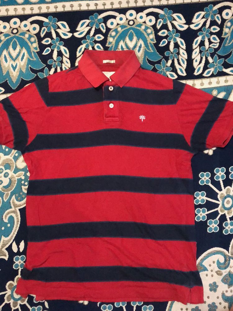 Woodland  Red Polo Shirt L-XL