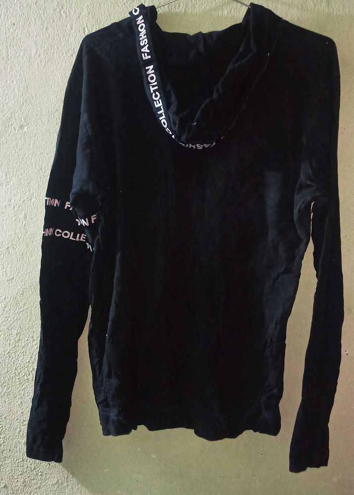 Black Fashion Hoodie