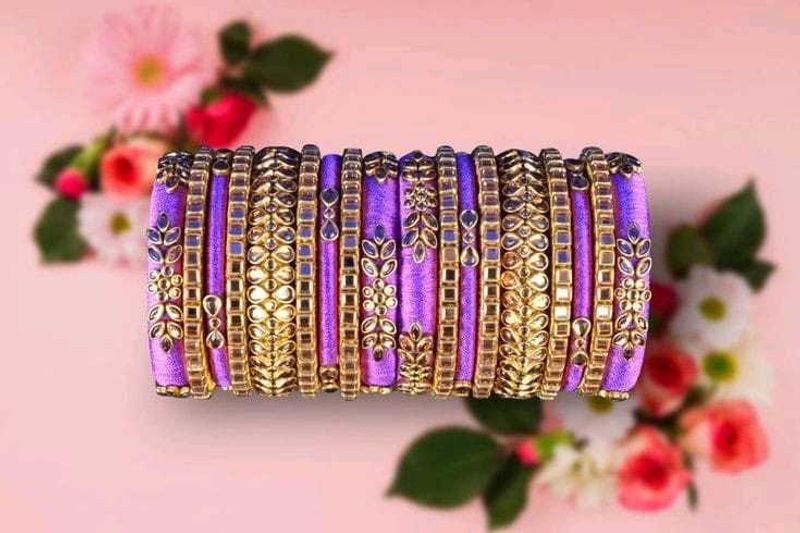 Multi Color Design Bangles