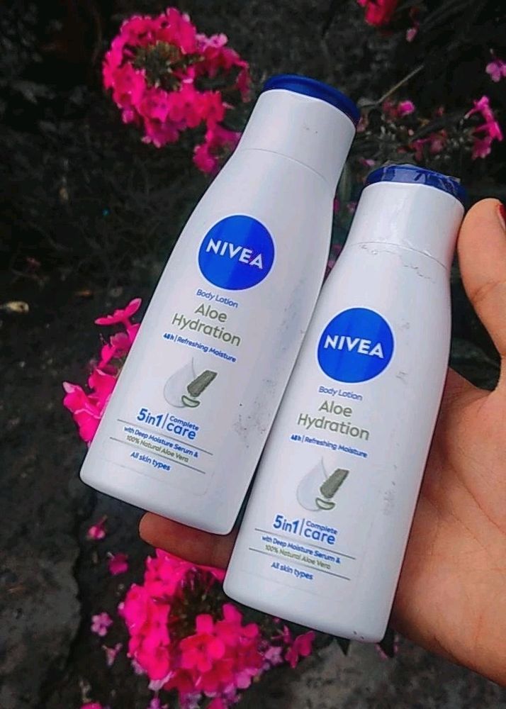 Nivea Hydrating Body Lotion Pack Of 2 Each 50ml  You Will Get Sealed Packing