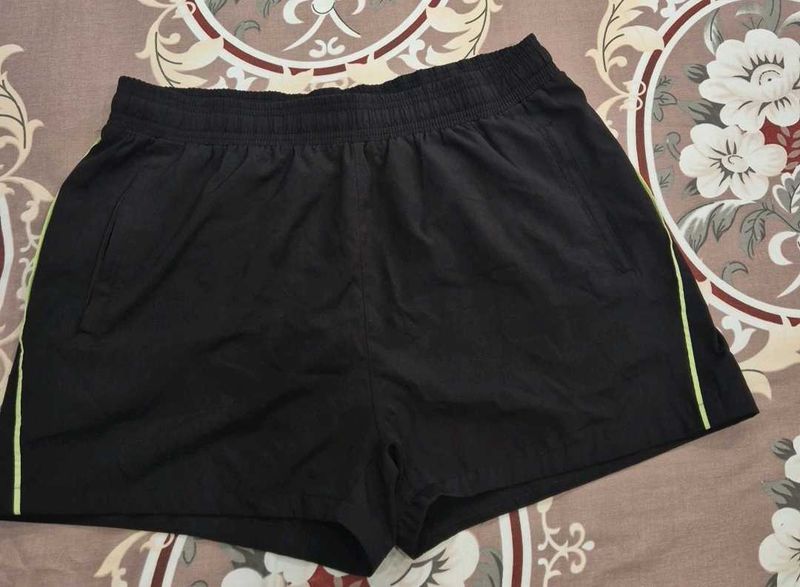 Black Active Shorts