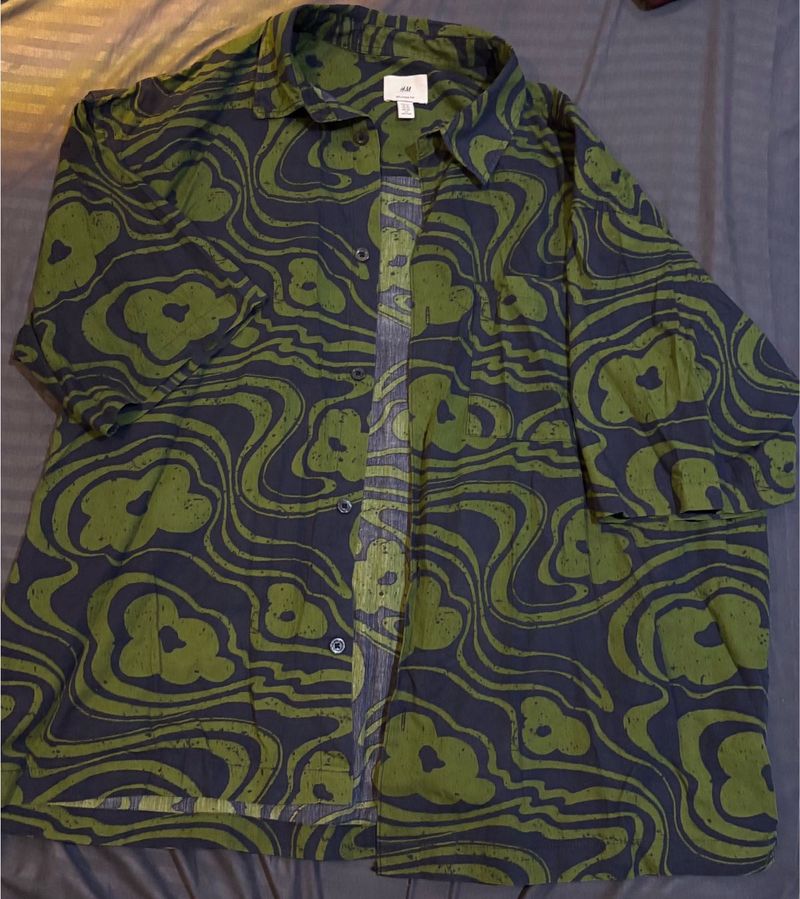 HM Patterned Short Sleeve Shirt
