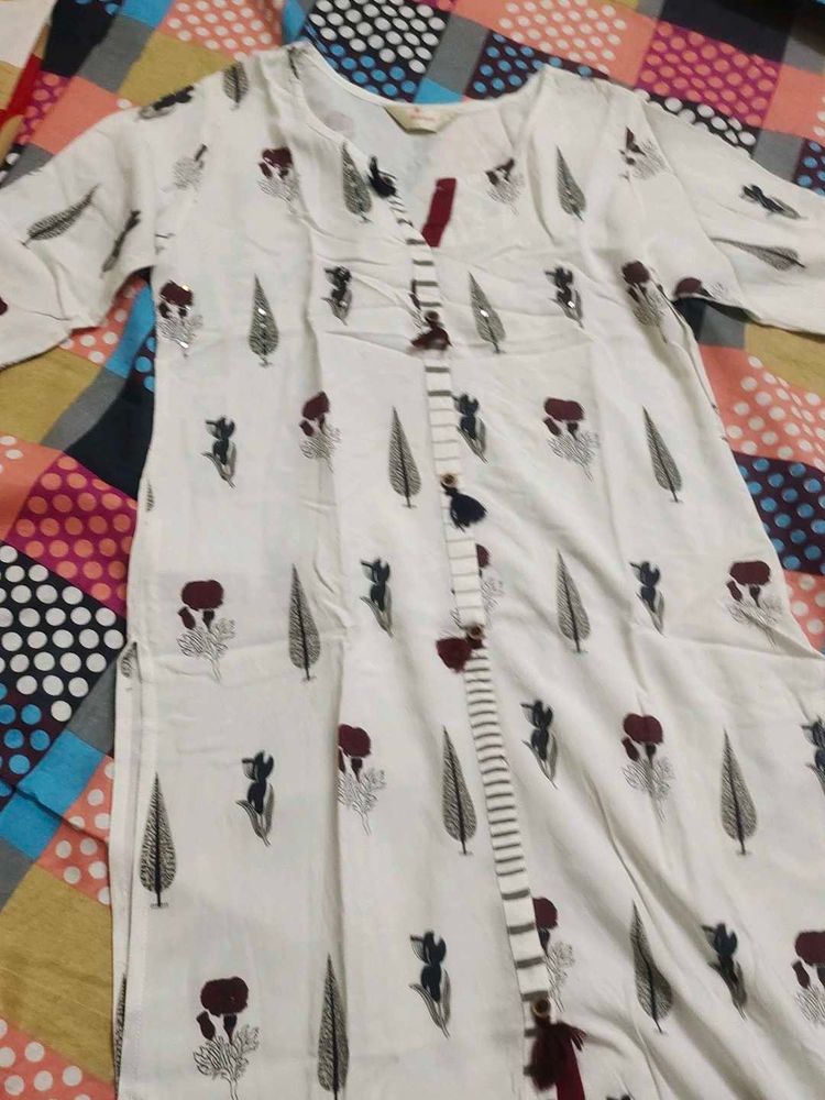 Elegant Printed Kurta
