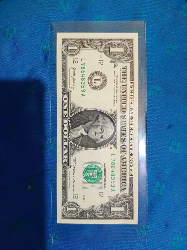786 1 Dollar Note USA America UNC Condition, Rare