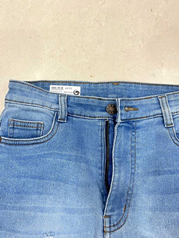 Light Wash Denim Jeans