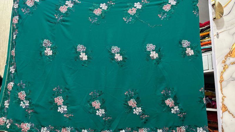 Green Saree