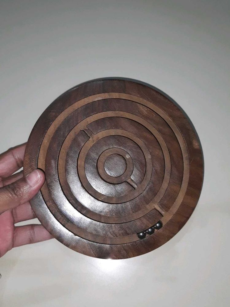 Wooden Labyrinth Maze Game- (New)