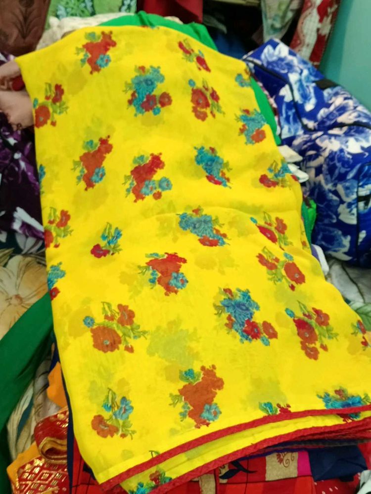 Printed Saree