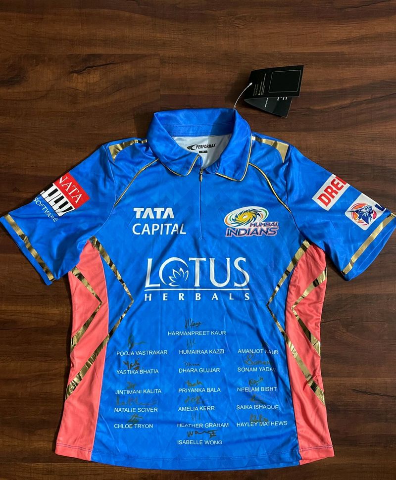 Mumbai Indians WPL Winner 🏆 Signature Jersey