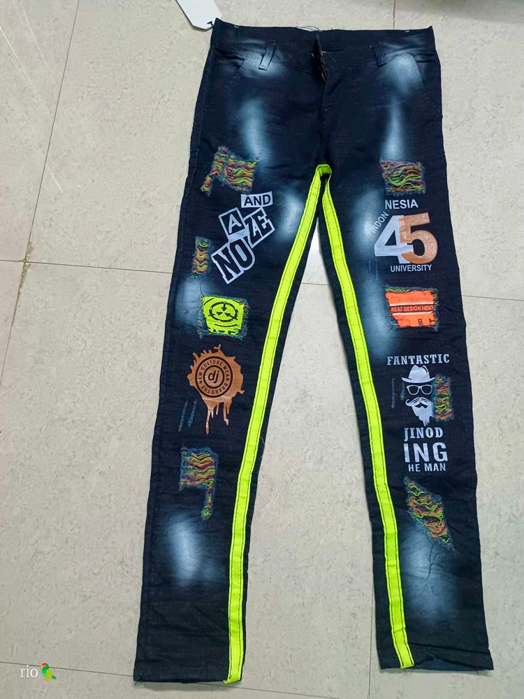 Jeans-(printed)