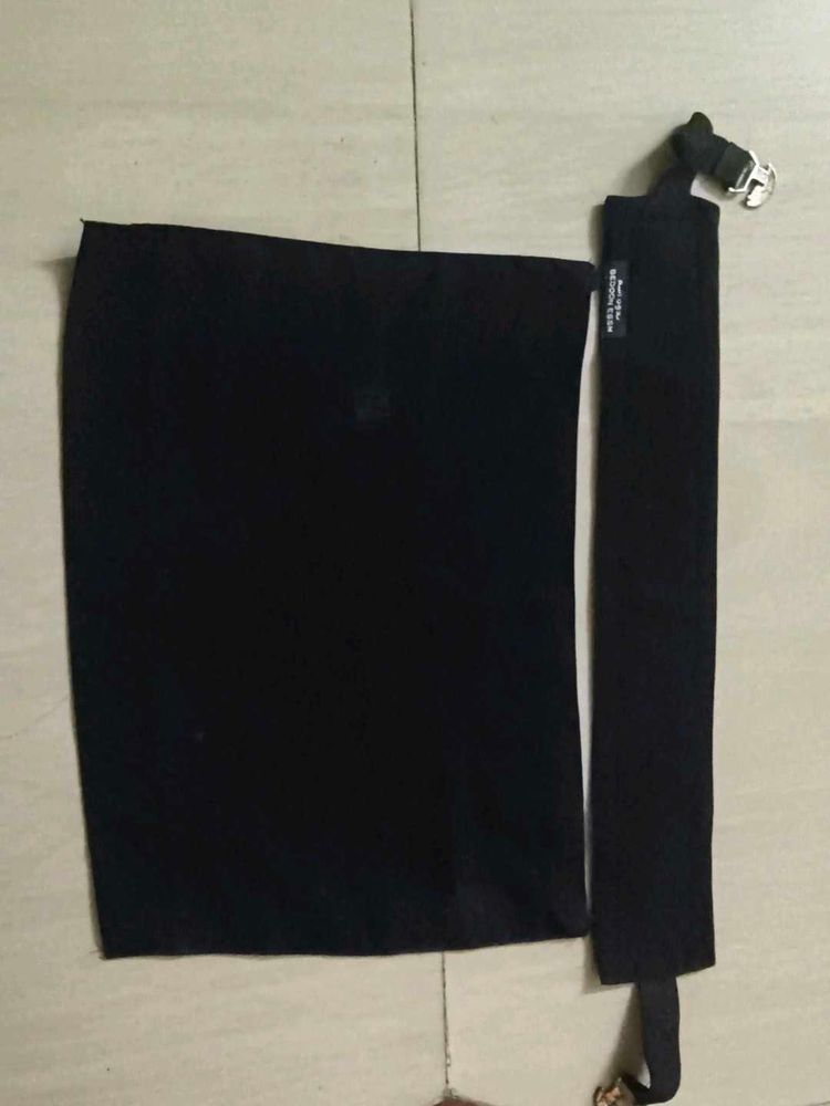 Stylish Black with Strap