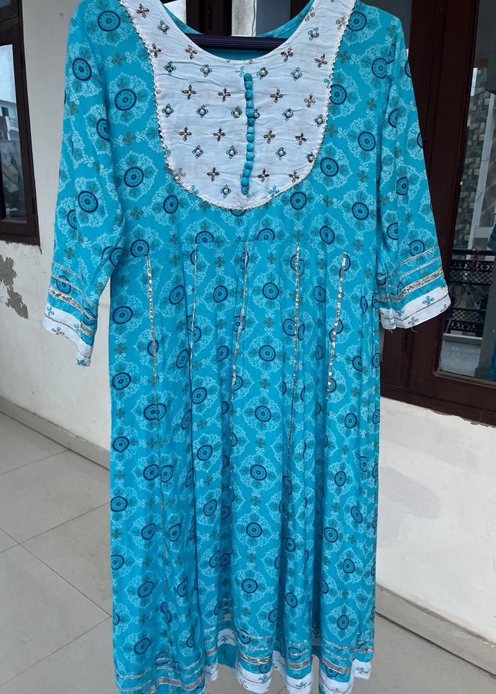 Anarkali Gheer Kurta