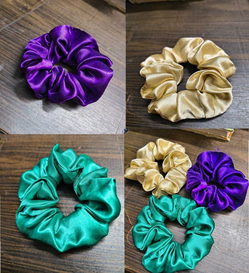 Colorful Scrunchie Set of 3