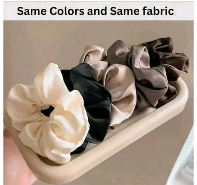 &#34;Velvet Aura: The Luxe Scrunchie Set&#34;