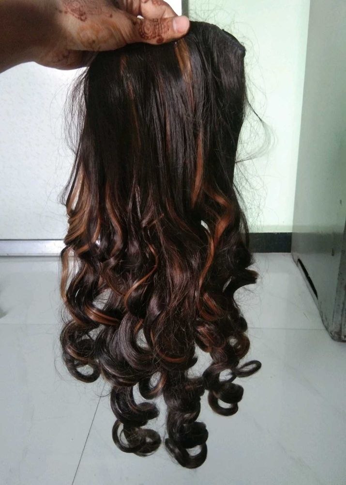 Wavy Brown Hair Extension