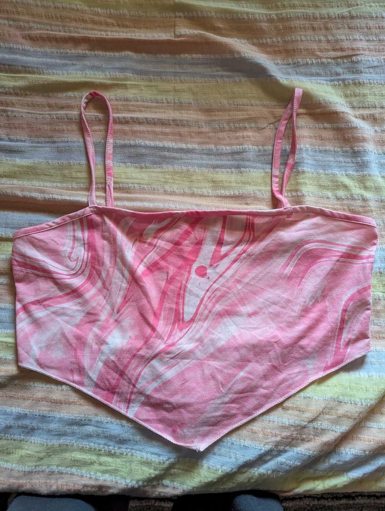 Pink Swirl Cami Top