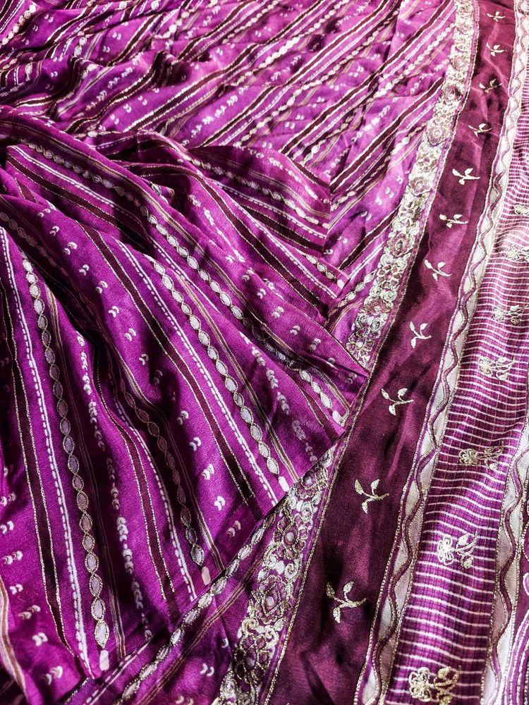 Rare Pure Silk Lambani Stitch