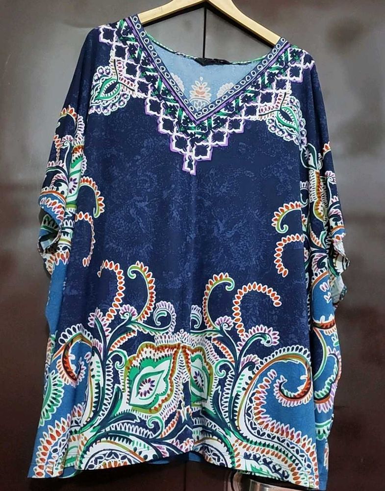 Multi Printed Top For Healthy Girl &amp; Woman 54 Bust