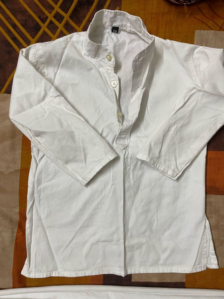 Kids Cotton Shirt N Pant