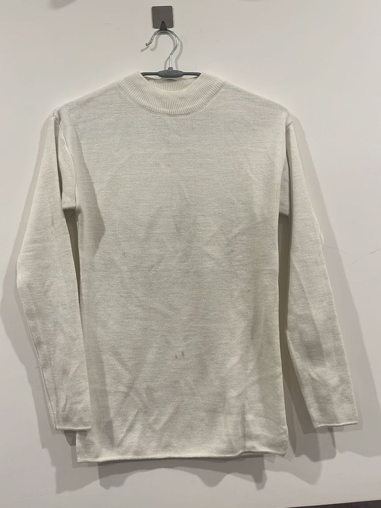 Classic Cream Long Sleeve Top