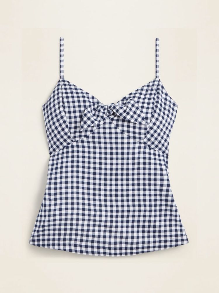 Old Navy Tie Front Cami Top