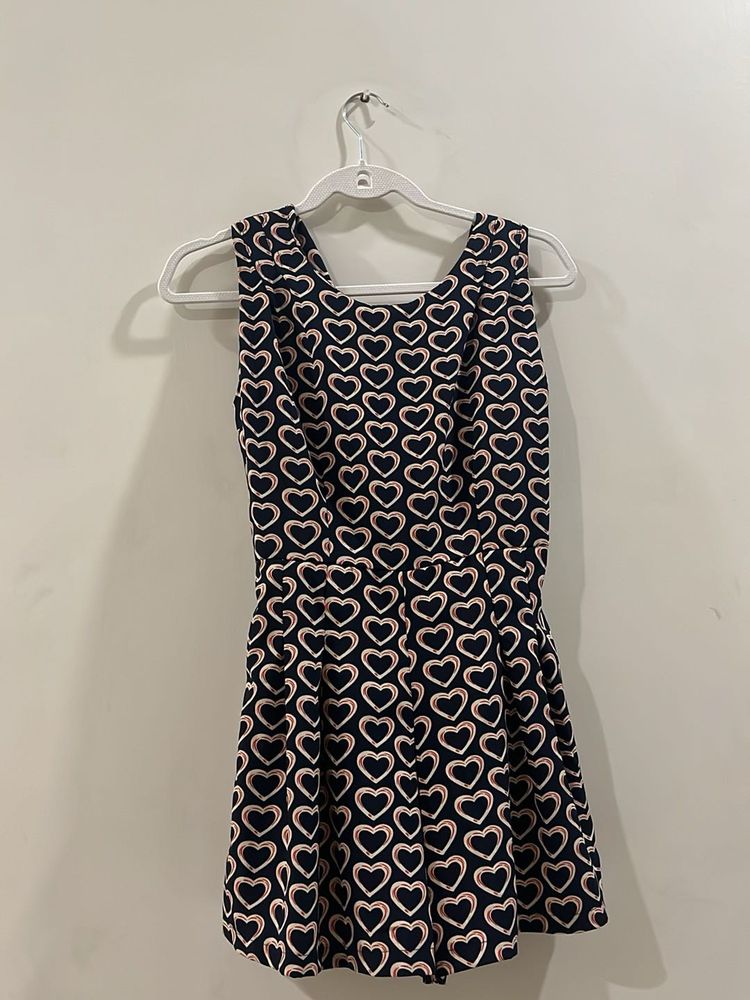 Heart Print Romper From Thailand