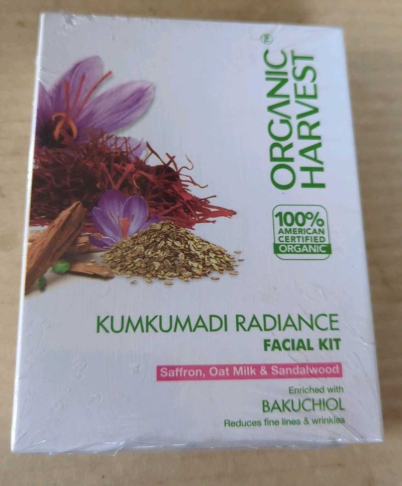 Organic Harvest Kumkumadi Radiance Facial Kit