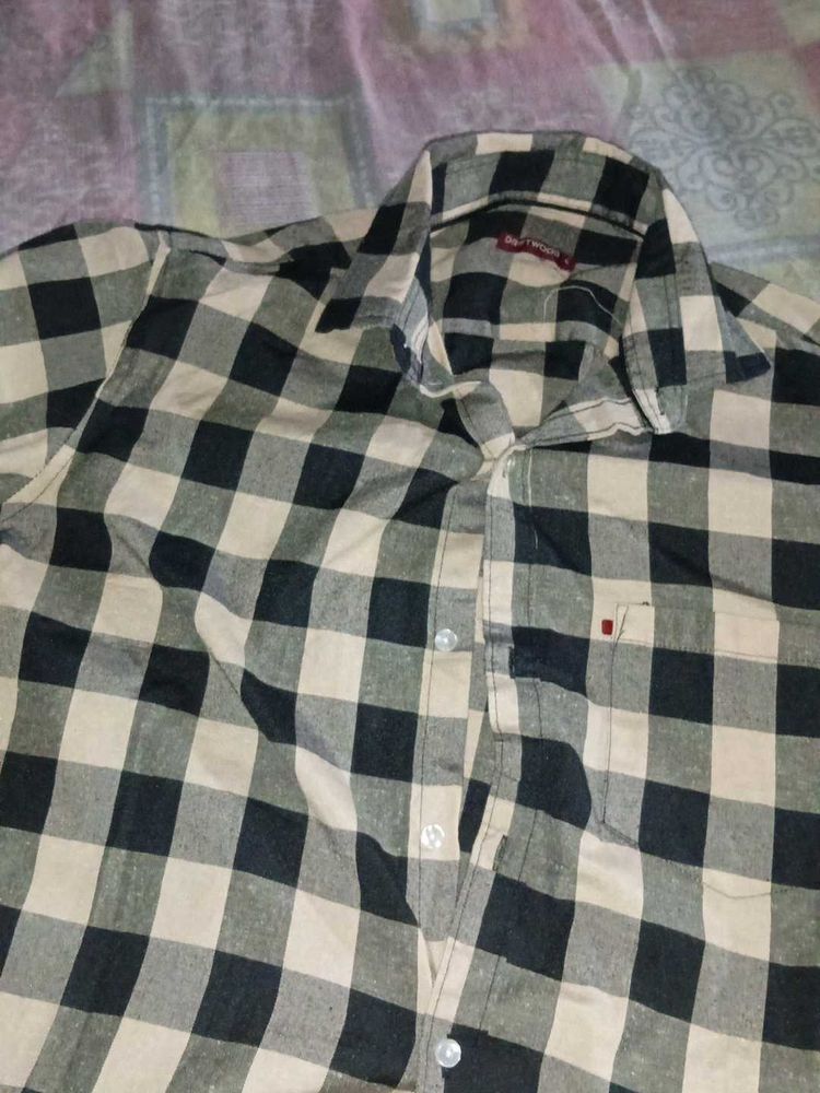 Checked Casual Shirt