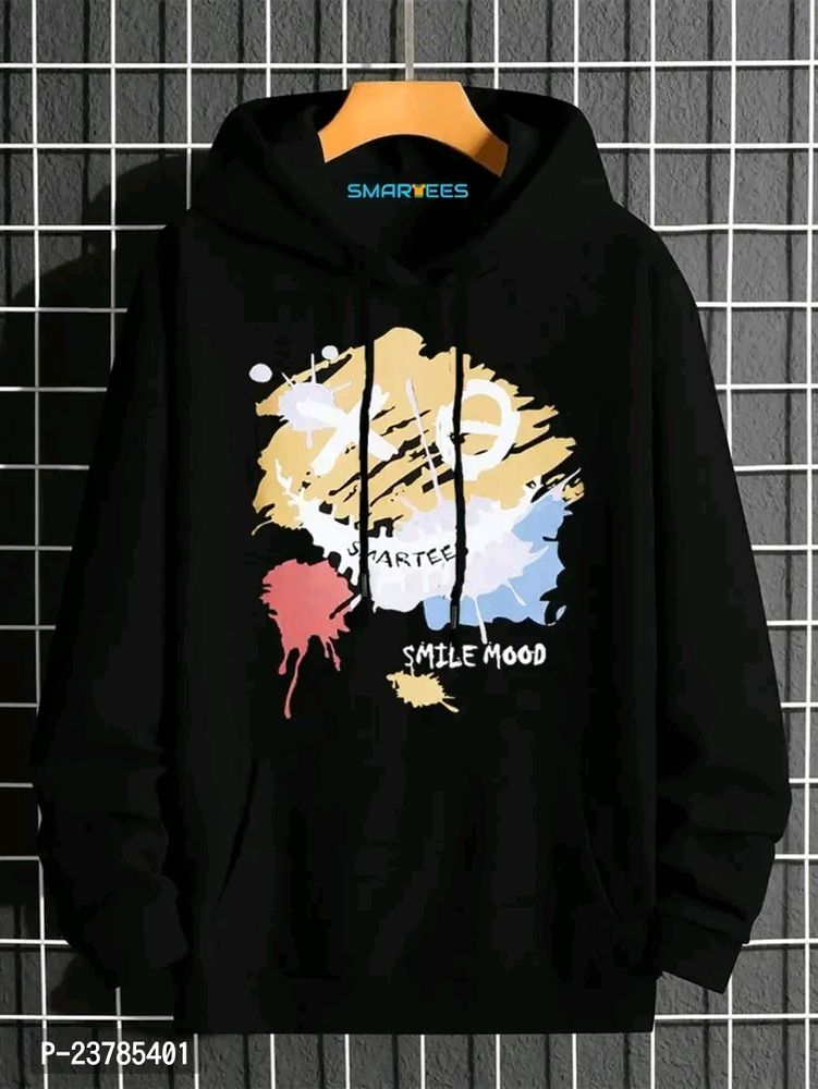 Stylish Men Cotton Fleece Blend Hoodies