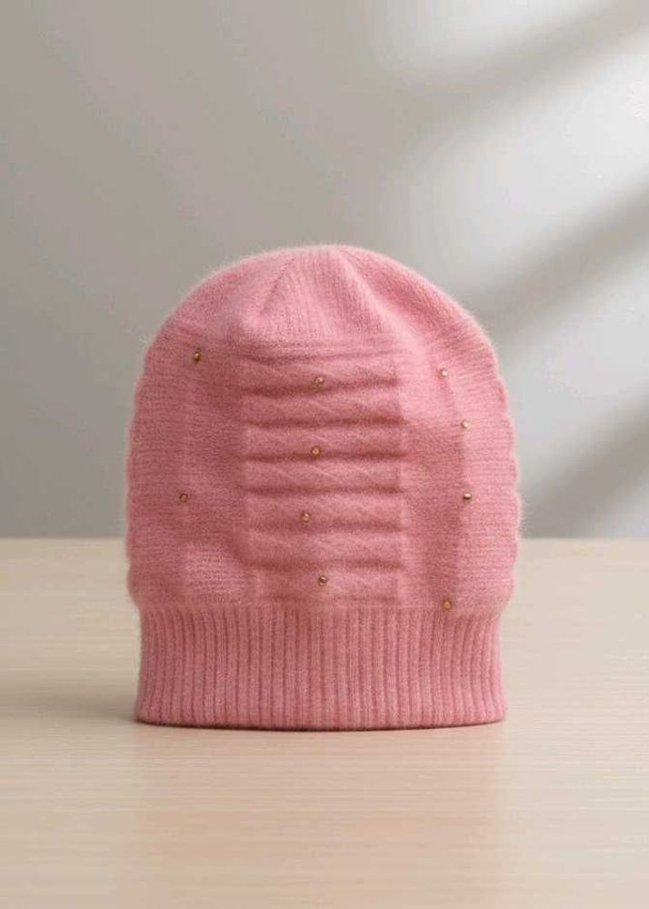 Pink Beanie Hat