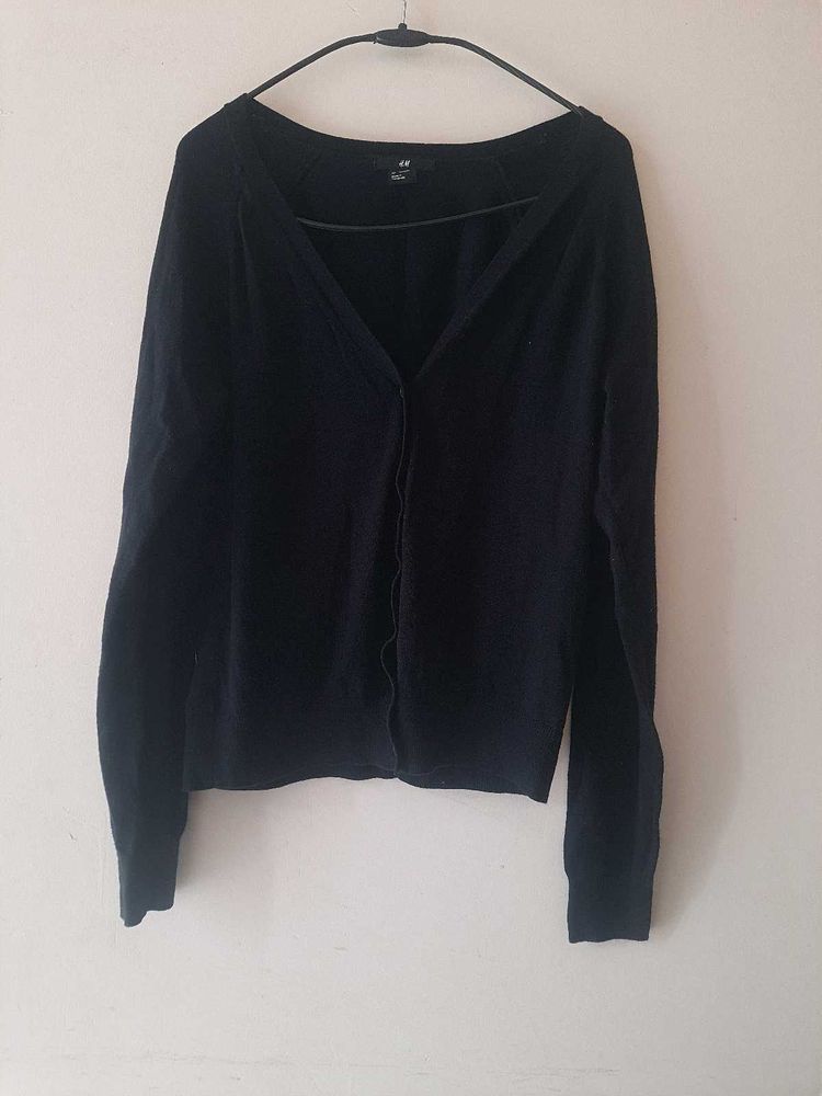 H&amp;M Black Cardigan